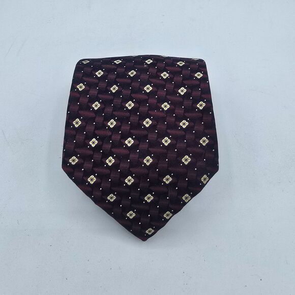 Studio By Fumagallis Tie Necktie Silk Printed in Italy Made USA L57” x W4” Suit - Picture 1 of 6